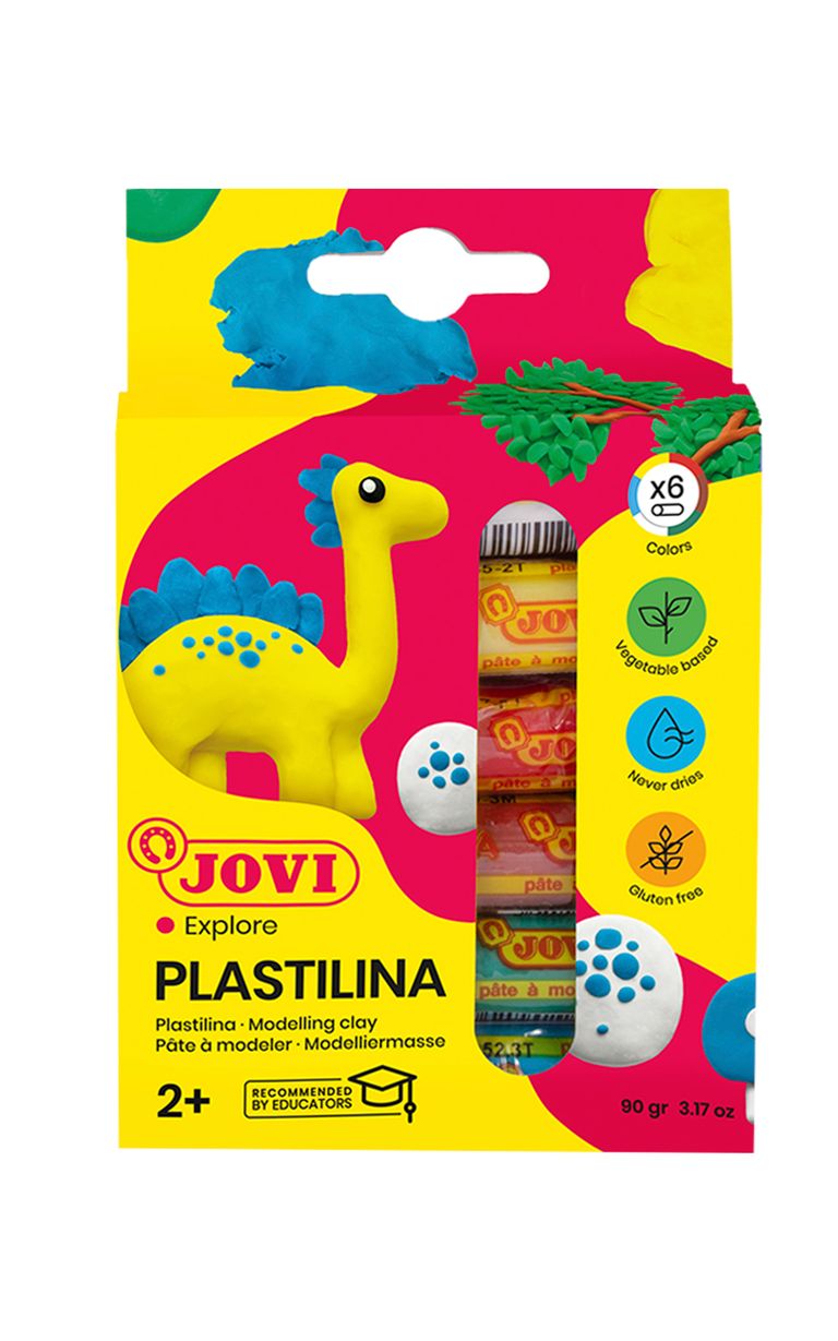 Plastelína Jovi - 6 × 15 g