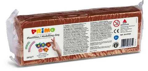 Obrázek produktu: Plastelína PRIMO 550 g - hnědá