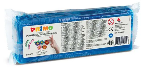 Obrázek produktu: Plastelína PRIMO 550 g - modrá