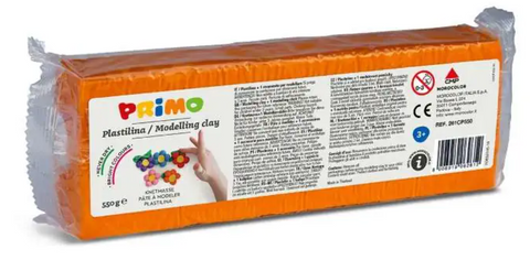 Obrázek produktu: Plastelína PRIMO 550 g - oranžová