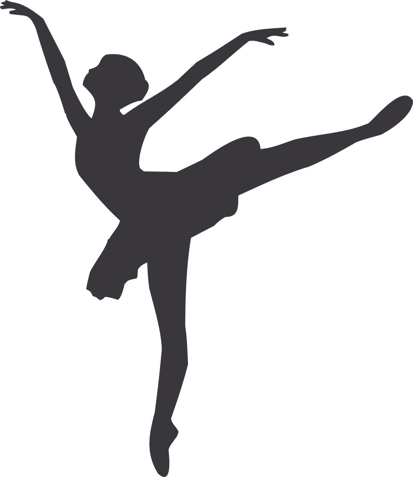 Plastová šablona - Baletka, 14,5 × 14,5 cm