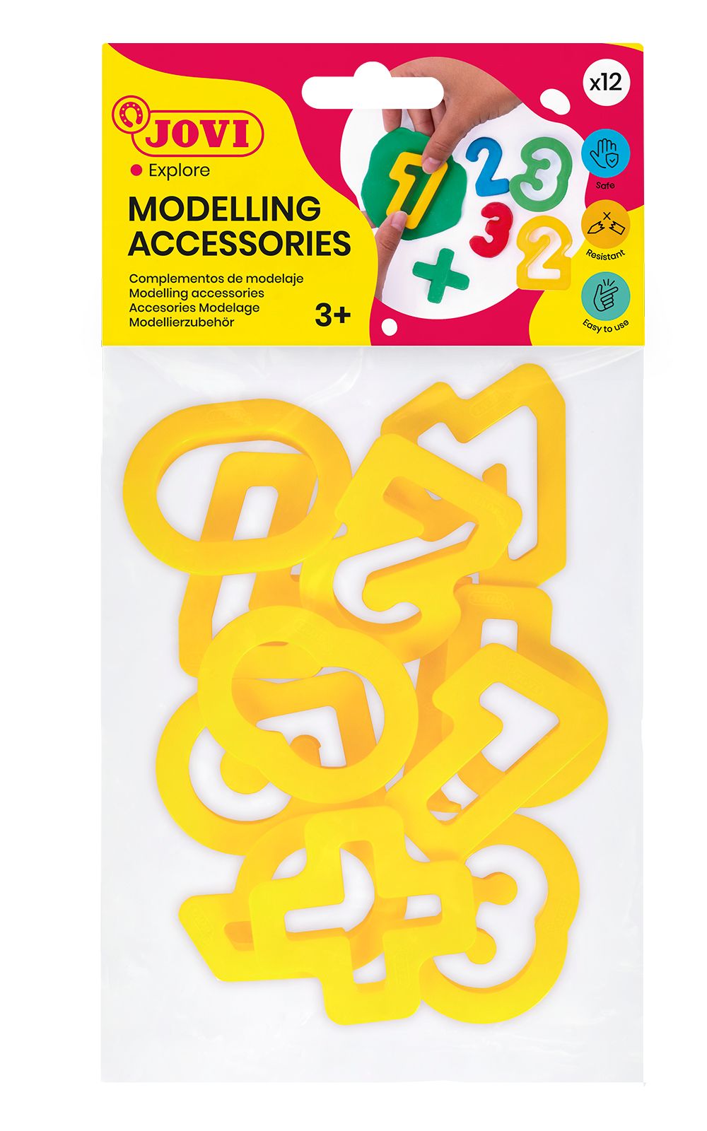 Plastová vykrajovátka Jovi - číslice