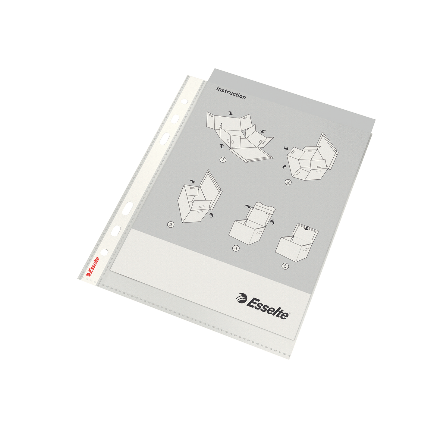 Plastové kapsy Esselte Standard A5 65 mic, balení 100 ks