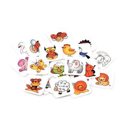 Obrázek produktu: Plastové samolepící rozlišující značky pro mateřské školky - Zvířátka