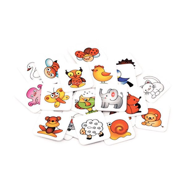 Plastové samolepící rozlišující značky pro mateřské školky - Zvířátka