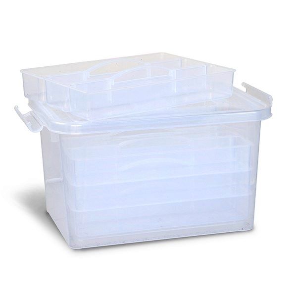 Plastový box PRIMO, 4 přihrádky