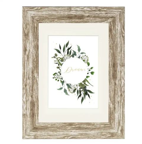 Obrázek produktu: Plastový rámeček CHALET 10 x 15 cm - hnědá