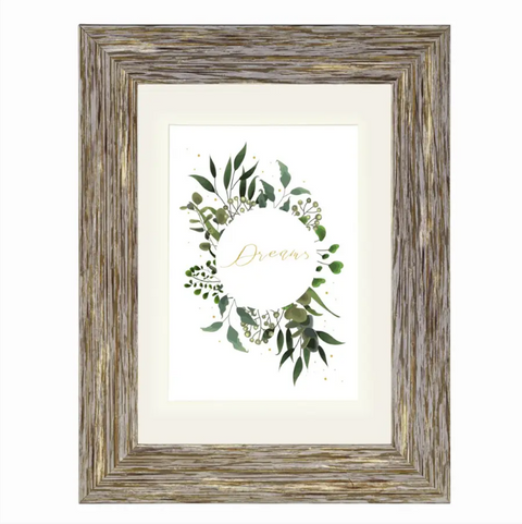 Obrázek produktu: Plastový rámeček CHALET 10 x 15 cm - hnědošedá