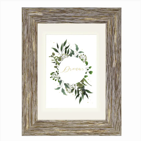 Obrázek produktu: Plastový rámeček CHALET 13 x 18 cm - hnědošedá