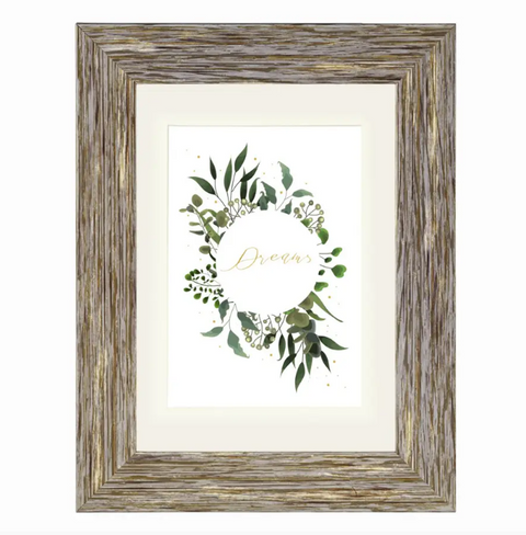 Obrázek produktu: Plastový rámeček CHALET 15 x 20 cm - hnědošedá