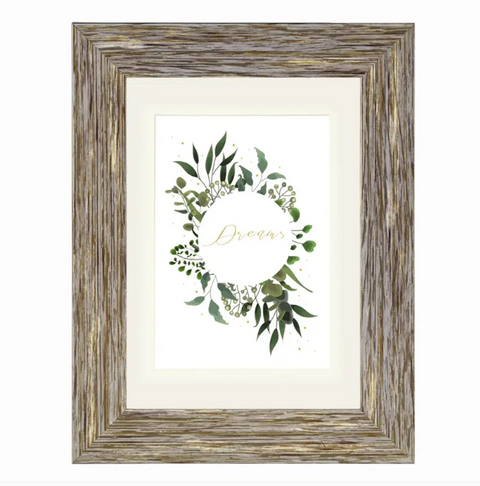 Obrázek produktu: Plastový rámeček CHALET 20 x 30 cm - hnědošedá