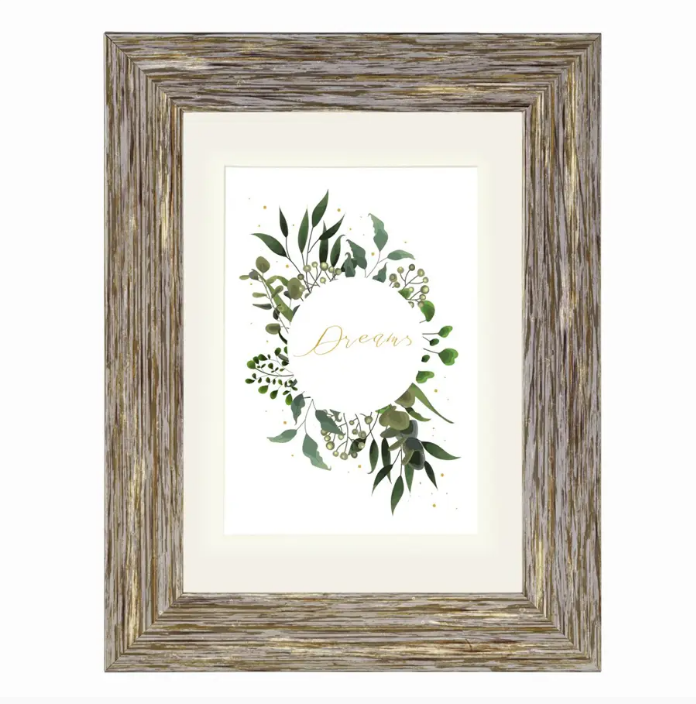 Plastový rámeček CHALET 20 x 30 cm - hnědošedá