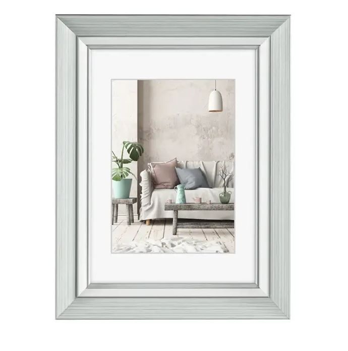 Plastový rámeček COZY 13 x 18 cm - ledově modrá