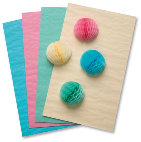 Obrázek produktu: Plástvový papír - 30 vrstev/pláství - "Ice cream" - 4 barvy