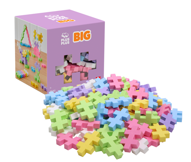 Plus-Plus Big Pastel Mix 100 ks