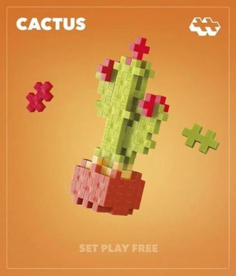 Obrázek produktu: Plus-Plus Kytky Kaktus