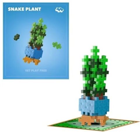 Obrázek produktu: Plus-Plus Kytky Snake Plant