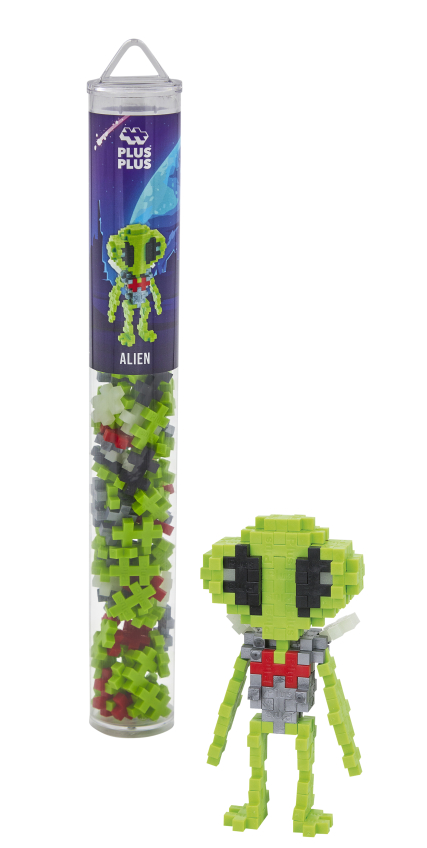 Plus-Plus Tuba Alien Mix 100 ks