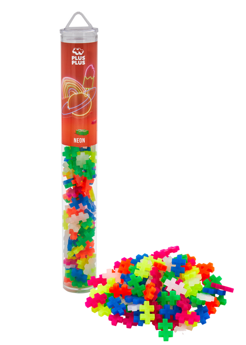 Obrázek produktu: Plus-Plus Neon Mix 100 ks - tuba