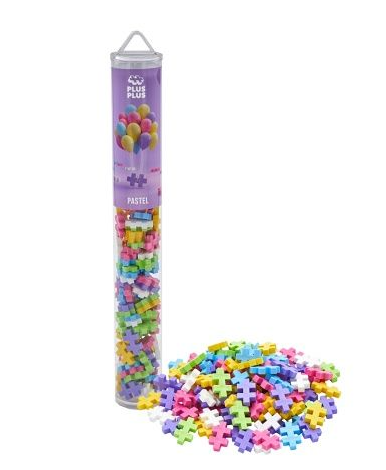 Obrázek produktu: Plus-Plus Pastel Mix 100 ks - tuba
