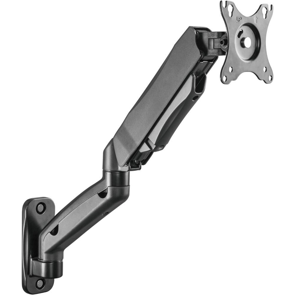 Plynový držák monitoru single STELL SOS 1811 - černý