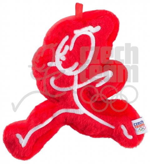 Obrázek produktu: Plyšák Český olympijský tým - Zátopek, červený