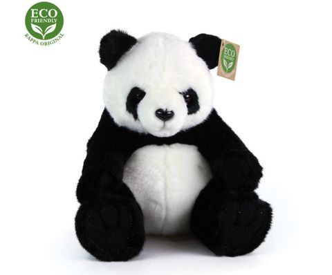 Obrázek produktu: Plyšová Panda sedící 20 cm Eco-Friendly