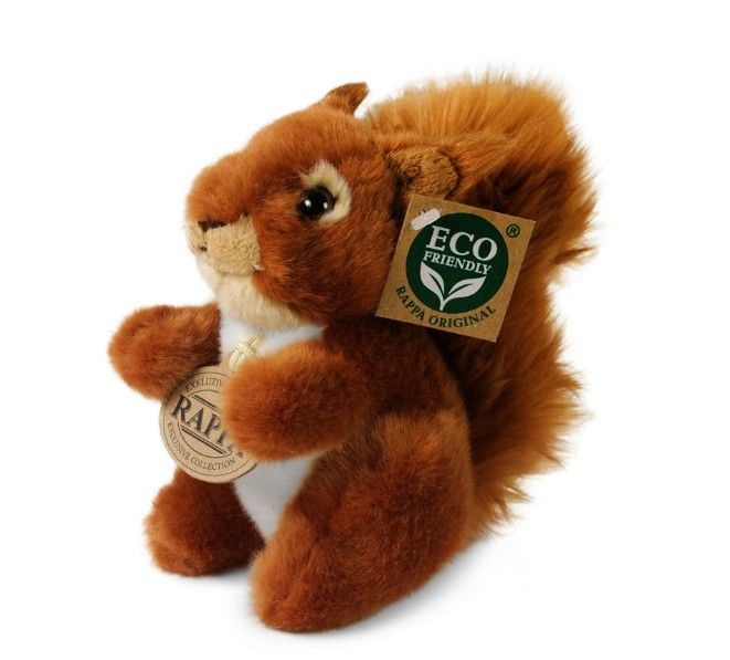 Plyšová veverka 16 cm eco-friendly RAPPA