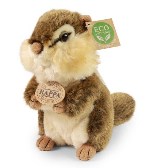 Plyšový čipmank stojící 20 cm