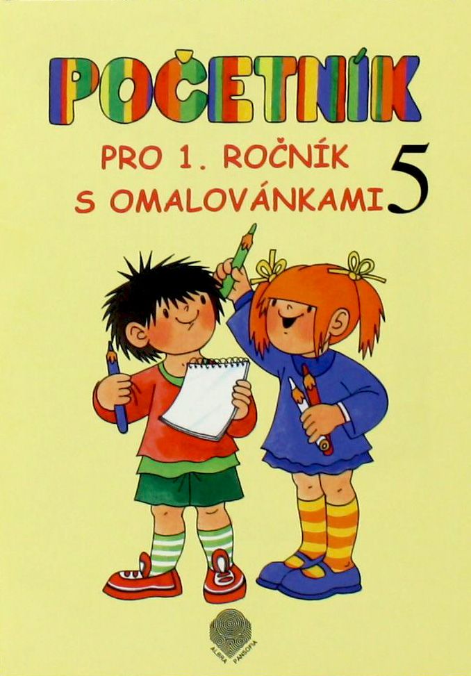 Početník pro 1.ročník ZŠ - 5.díl s omalovánkami /s přechodem přes desítku/