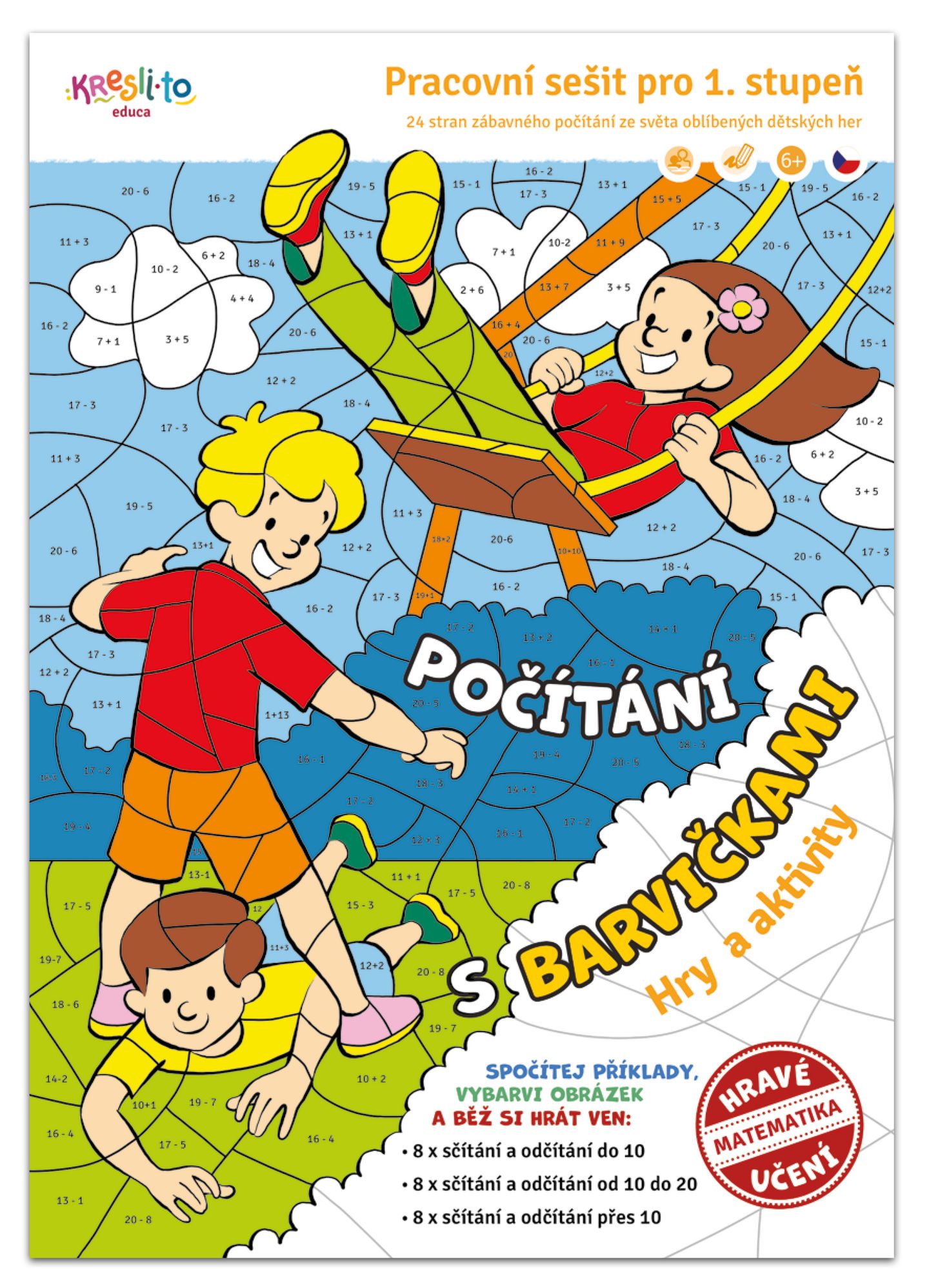Počítání s barvičkami - Zábavná matematika