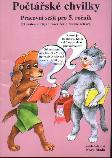 Počtářské chvilky - pracovní sešit pro 5.ročník ZŠ