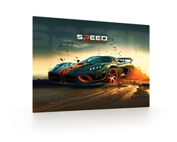 Obrázek produktu: Podložka na stůl 60 × 40 cm - auto