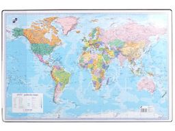 Obrázek produktu: Podložka na stůl 60 × 40 cm - mapa Svět