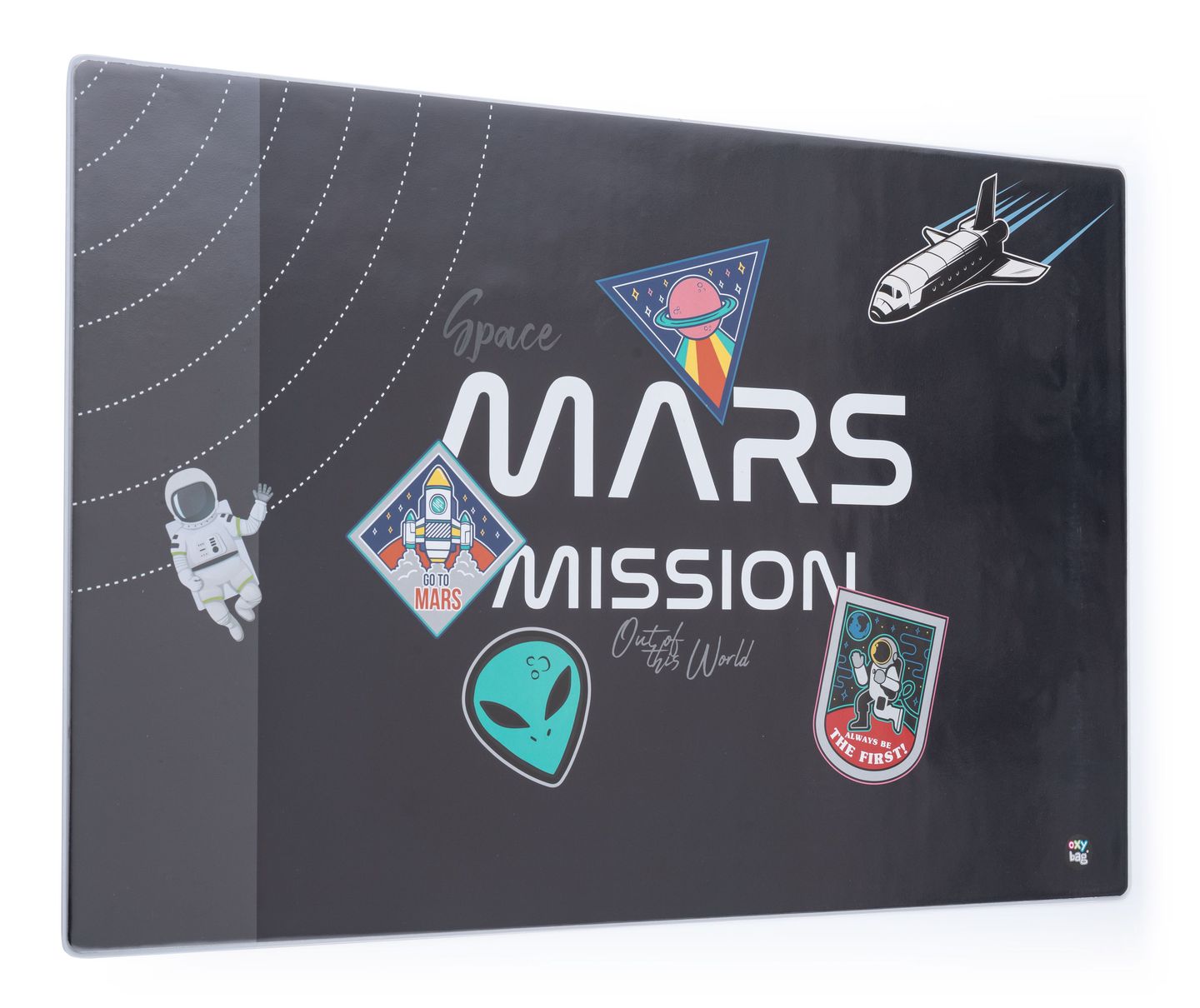 Podložka na stůl 60 × 40 cm - Mars mission