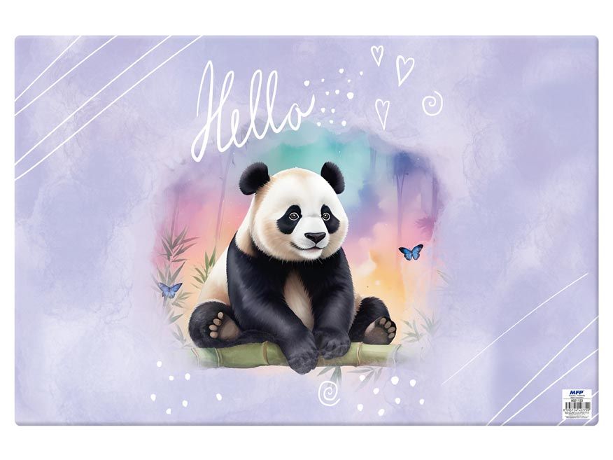 Podložka na stůl MFP 60 × 40 cm - Panda