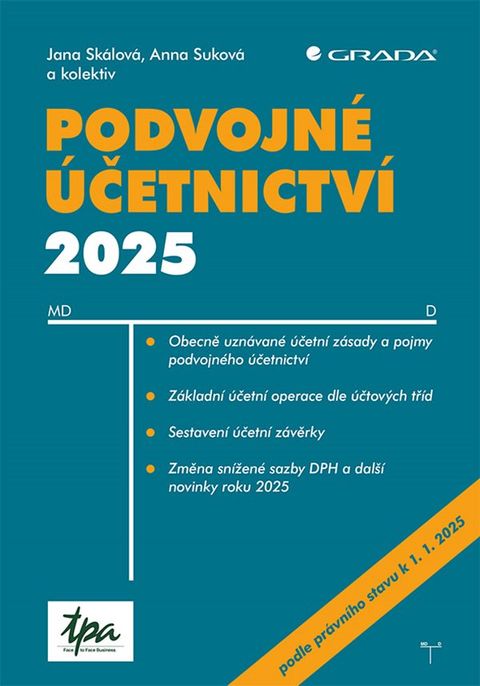 Obrázek produktu: Podvojné účetnictví 2025