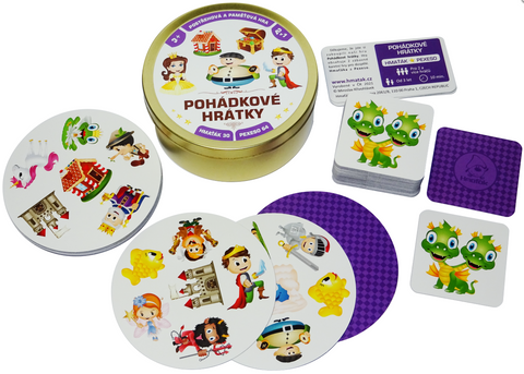 Obrázek produktu: Pohádkové hrátky 2 v 1 společenská hra