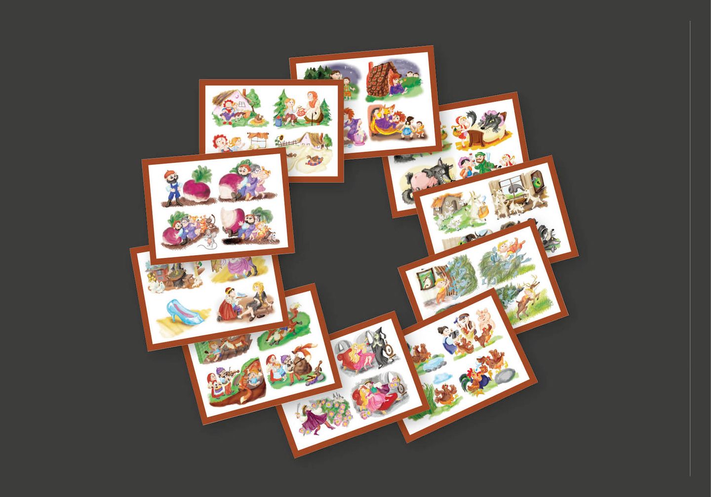 Pohádky - soubor karet