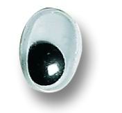 Pohyblivé oči - oválné, 10 × 7 mm, 100 ks