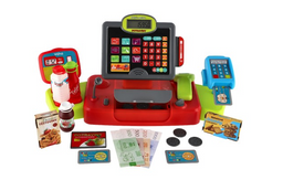 Obrázek produktu: Pokladna velká digitální plast na baterie se zvukem se světlem