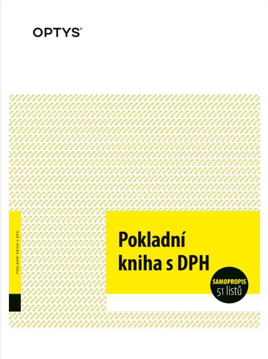 Pokladní kniha /samopropis/ s DPH