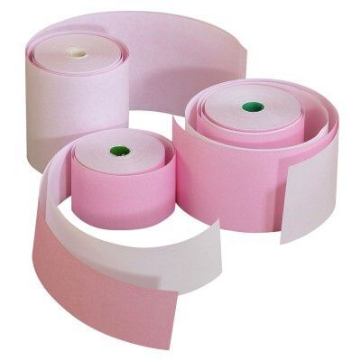 Pokladní páska 76 mm / 60 m / 17 mm, 1+1 (samopropisující s 1 kopií)