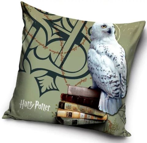 Obrázek produktu: Polštářek Harry Potter Moudrá Sova Hedvika