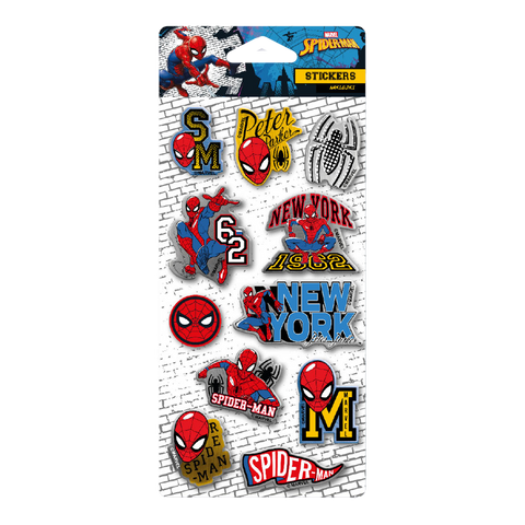 Obrázek produktu: Pop-Up samolepky Colorino - Spider-Man 1, mix motivů a velikostí