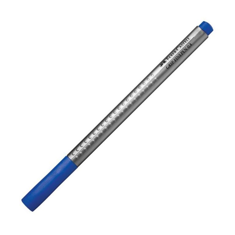 Popisovač Faber Castell Grip 0 4mm tmavě modrá Faber-Castell