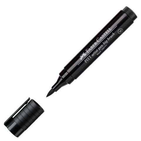 Obrázek produktu: Popisovač Faber-Castell Pitt Artist Pen Big Brush - černá