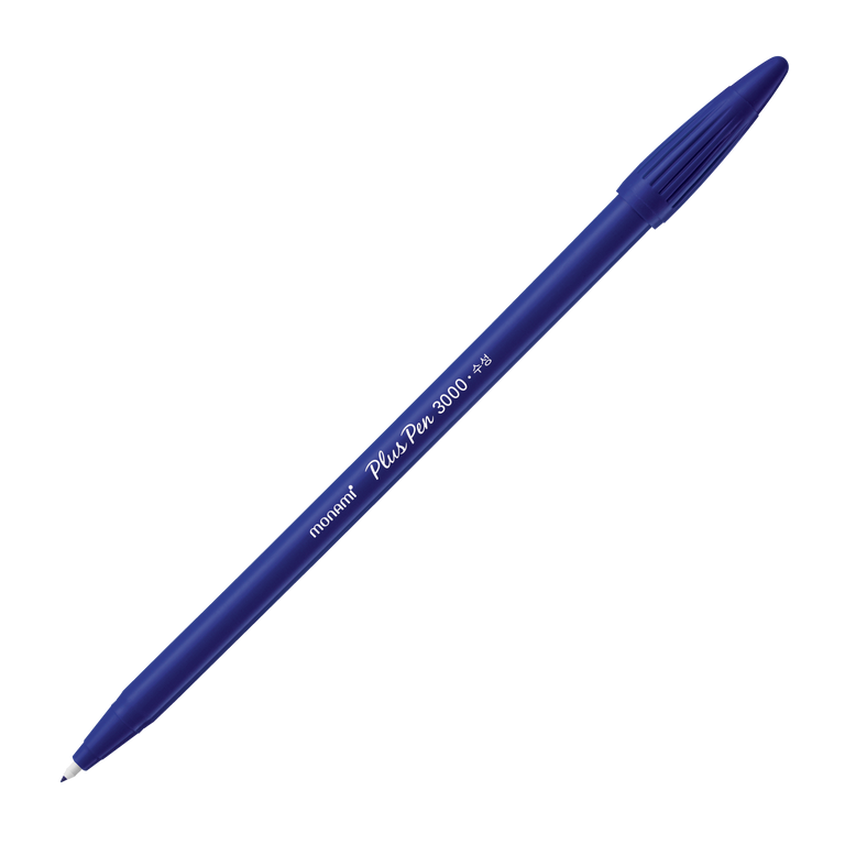 Popisovač Monami Plus Pen 3000 0,4 mm - blue black