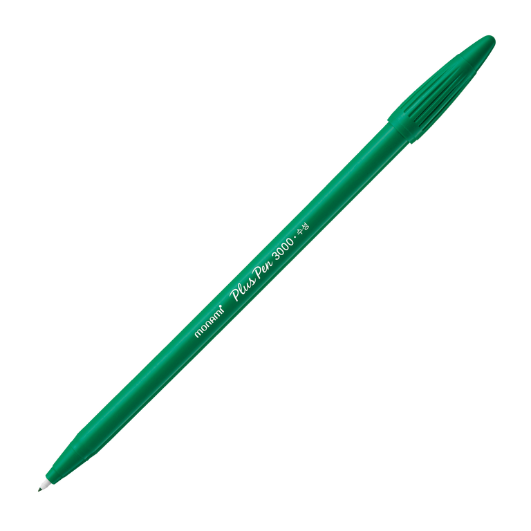Popisovač Monami Plus Pen 3000 0,4 mm - green