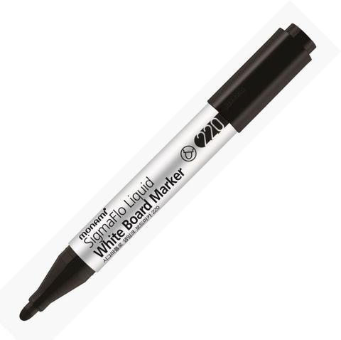 Obrázek produktu: Popisovač na bílé tabule Monami 220, 2 mm - černý